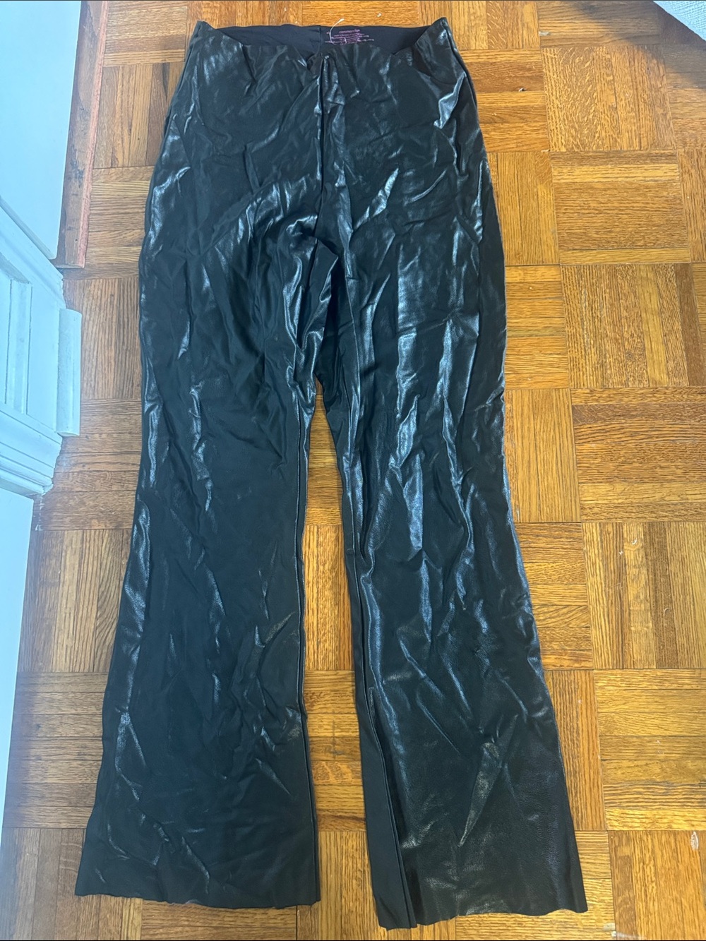 Commando Black Faux Leather Pants